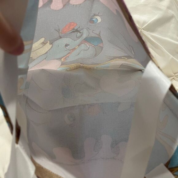 Dumbo Elephant Mother and Son Reusable Shopping Bag Tote NWT - Picture 4 of 4
